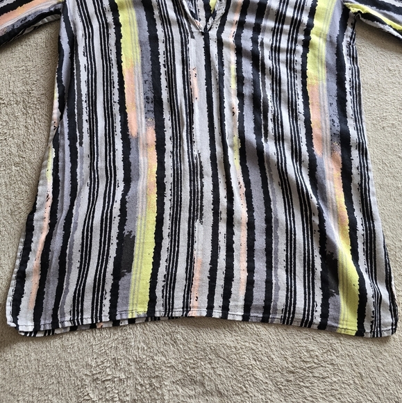 Marc by Marc Jacobs lightweight cotton pullover striped tunic size small - Picture 6 of 16